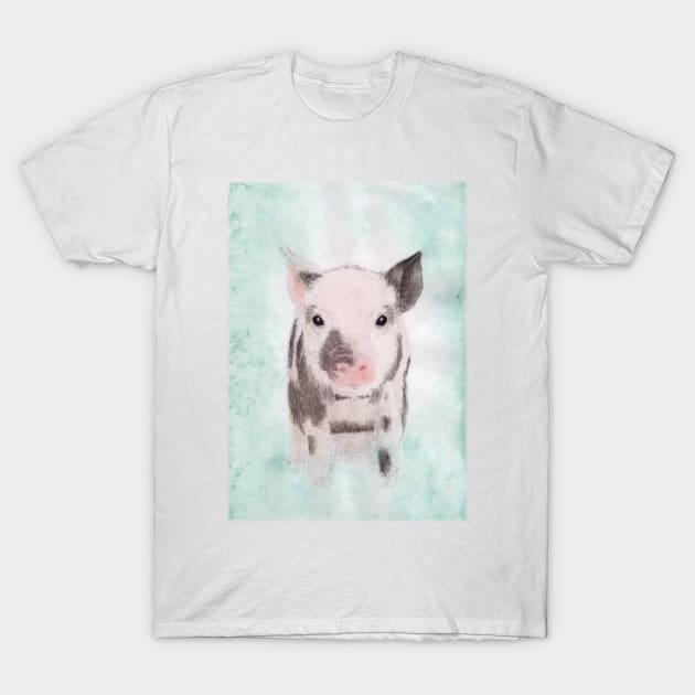 Piglet T-Shirt by lindaursin